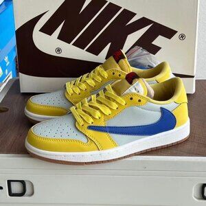 Travis Scott x Air Jordan 1 Low OG 'Canary Yellow'